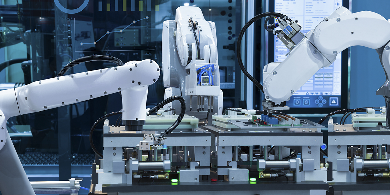 Ứng dụng công nghệ robot trong ngành sản xuất