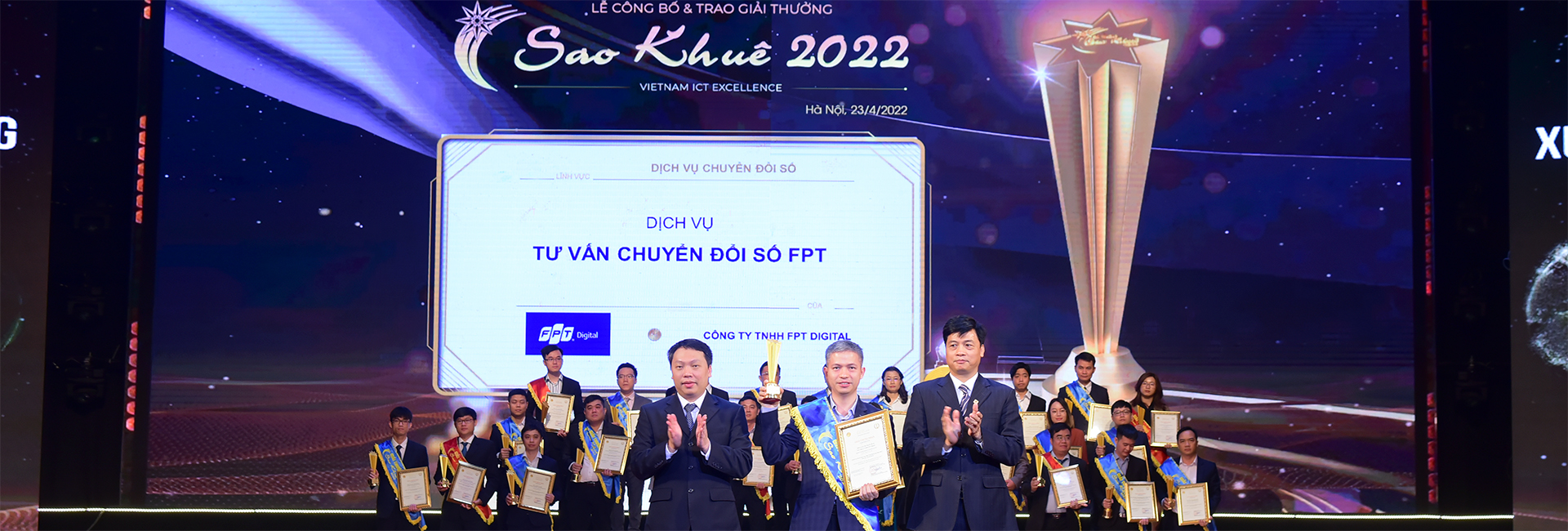 FPT Digital – the first unit to win the Sao Khue Award for Digital Transformation Consulting Service