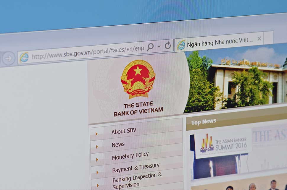 Cổng thông tin trực tuyến của Ngân hàng Nhà nước Việt Nam