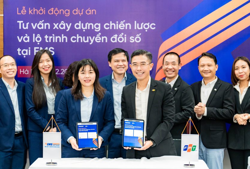 EMS Vietnam and FPT Digital officially kicked off the Digital Transformation Consulting project